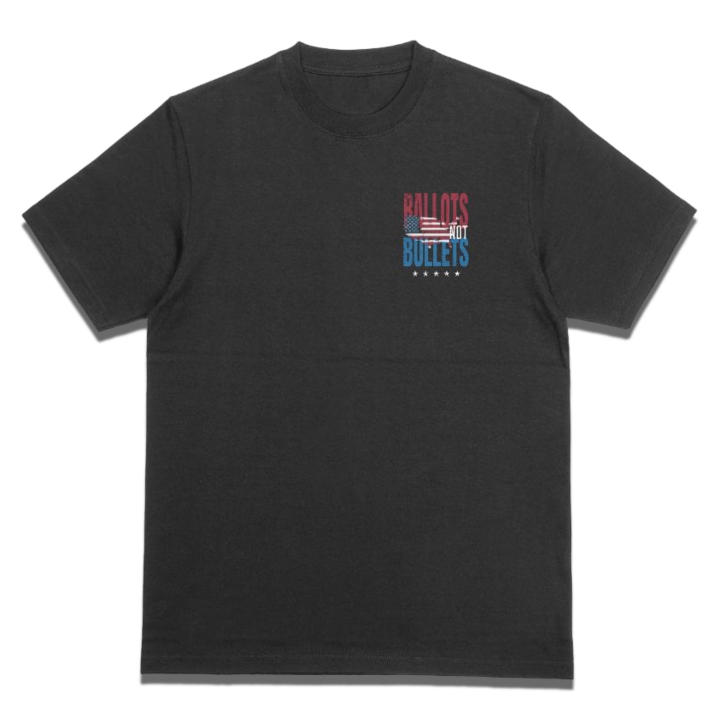Ballots Not Bullets 2.0 Men’s Tee – 100% American-Made Patriot Shirt