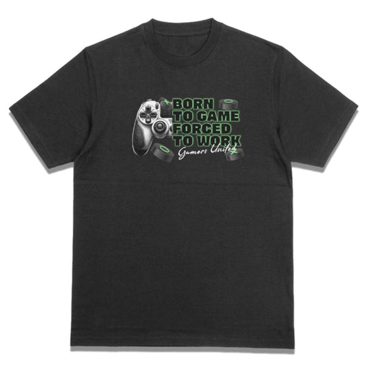 Born to Game Men’s Tee – 100% American-Made Gamer Shirt